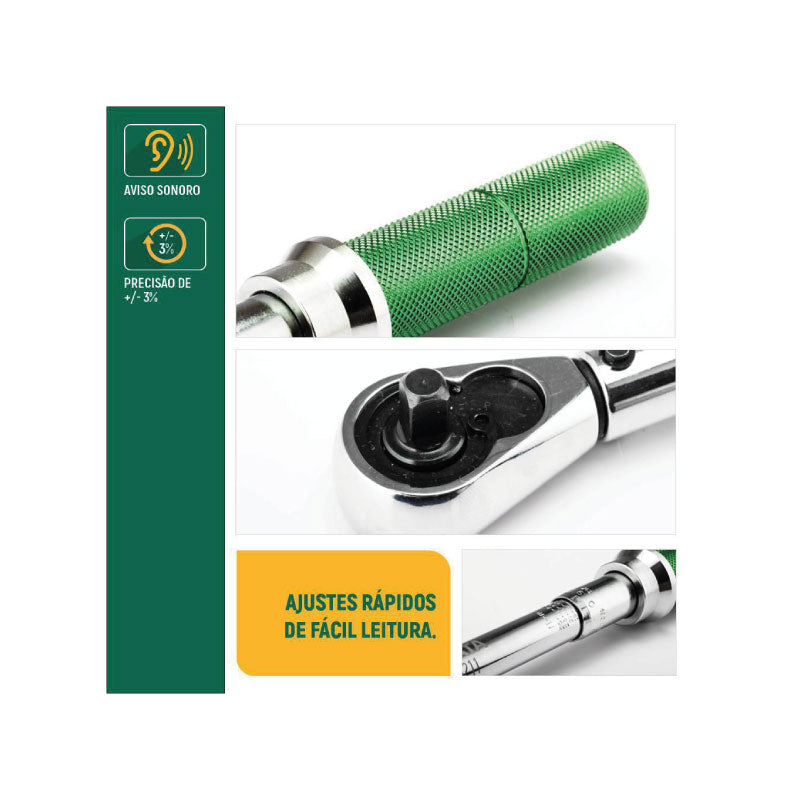CHAVES DINAMOMÉTRICAS 1/4" 1-5NM