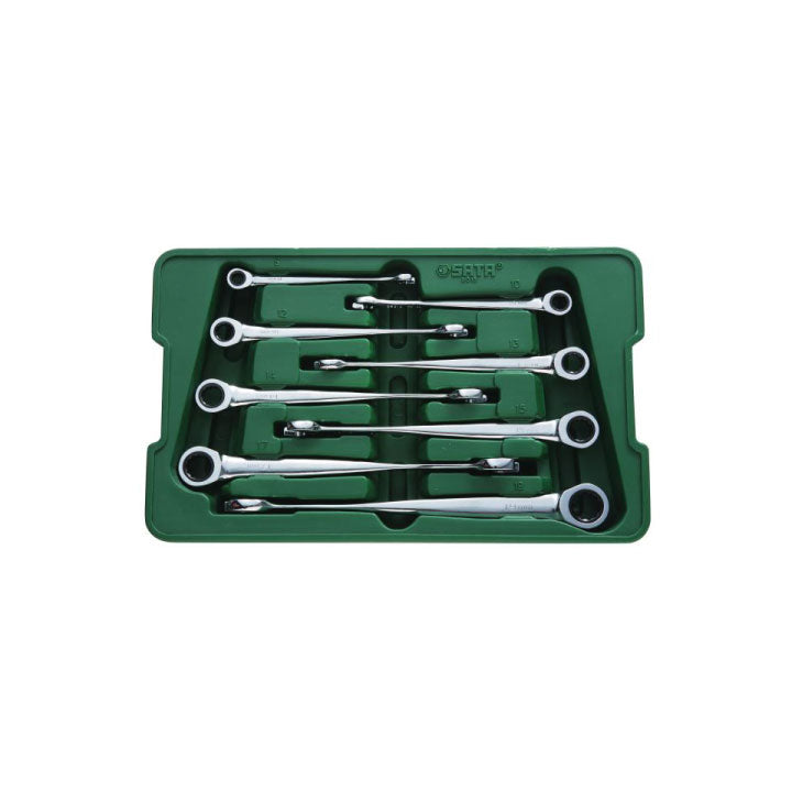 JOGO CHAVES BOCA/LUNETA LONG. X-BEAM C/ROQ. 8-19MM 8PCS.
