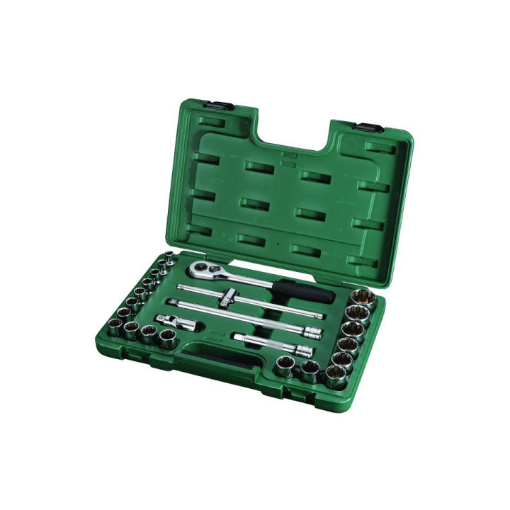 JOGO CHAVES CAIXA 1/2" 23PCS.