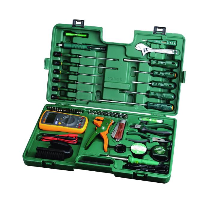 KIT FERRAMENTAS ELETRICISTA 53 PCS.