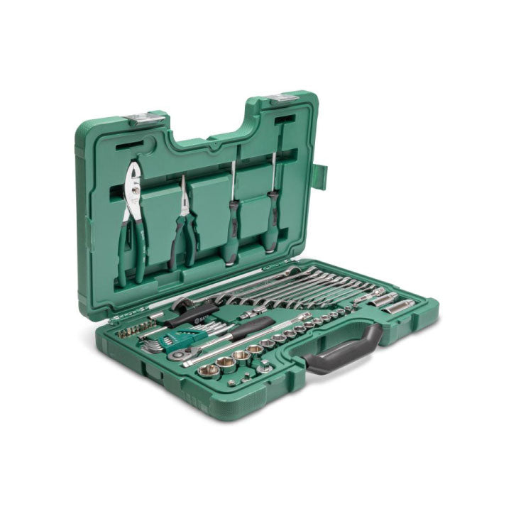 KIT FERRAMENTAS AUTO 56PCS