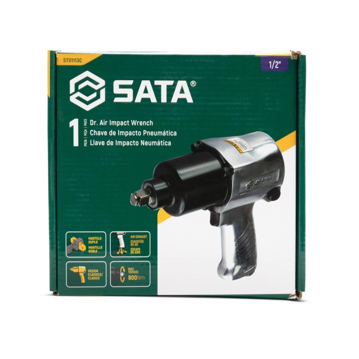 PISTOLA IMPACTO PNEUMÁTICA 1/2" 800 Nm