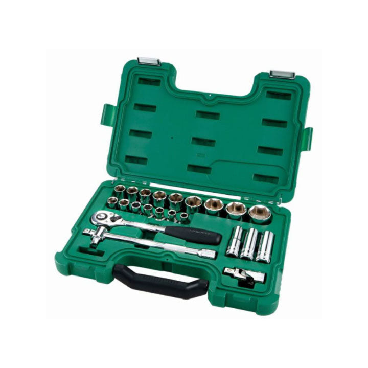 JOGO CHAVES CAIXA 3/8" 6-24MM 60 PCS.