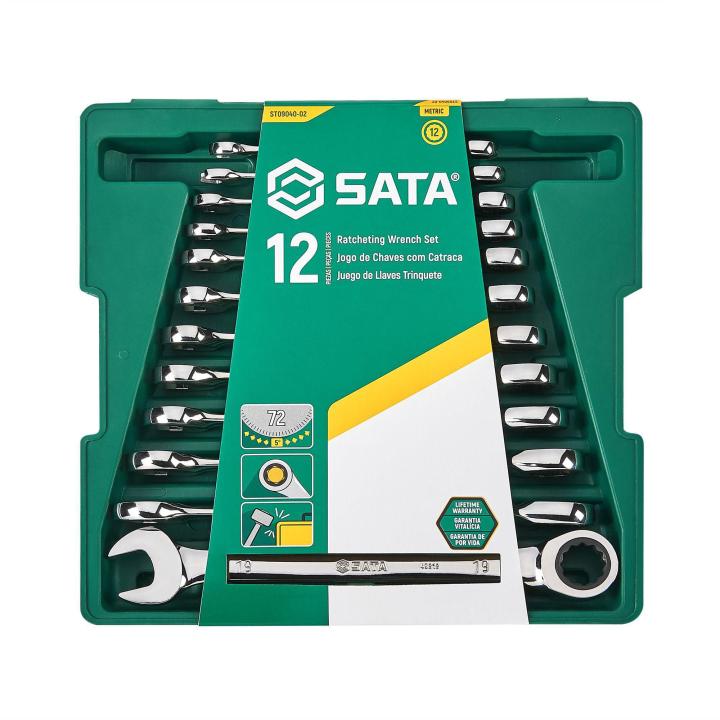 JOGO CHAVES BOCA LUNETA C/ROQUETE 8-19MM 12 PCS.
