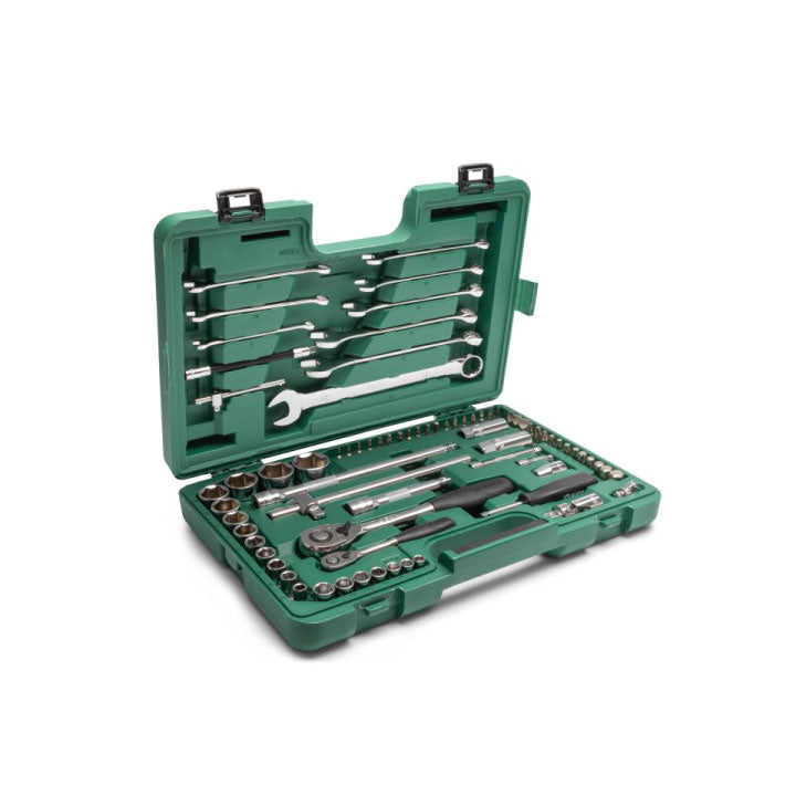 JOGO CHAVE CAIXA 1/4"-1/2" 76PCS.