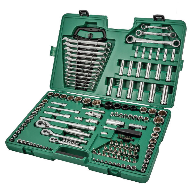 JOGO CHAVE CAIXA 1/4" 3/8" 1/2" 150 PCS.