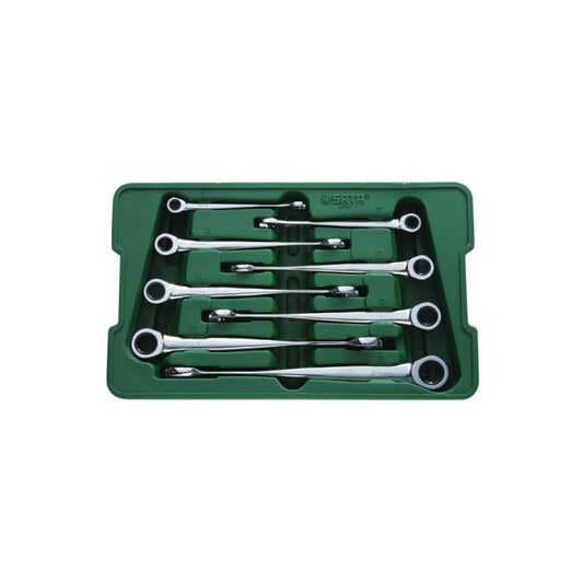 JOGO CHAVES BOCA/LUNETA LONG. X-BEAM C/ROQ. 8-19MM 8PCS.